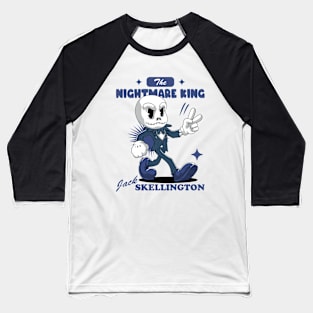 Jack Skeleton Halloween Baseball T-Shirt